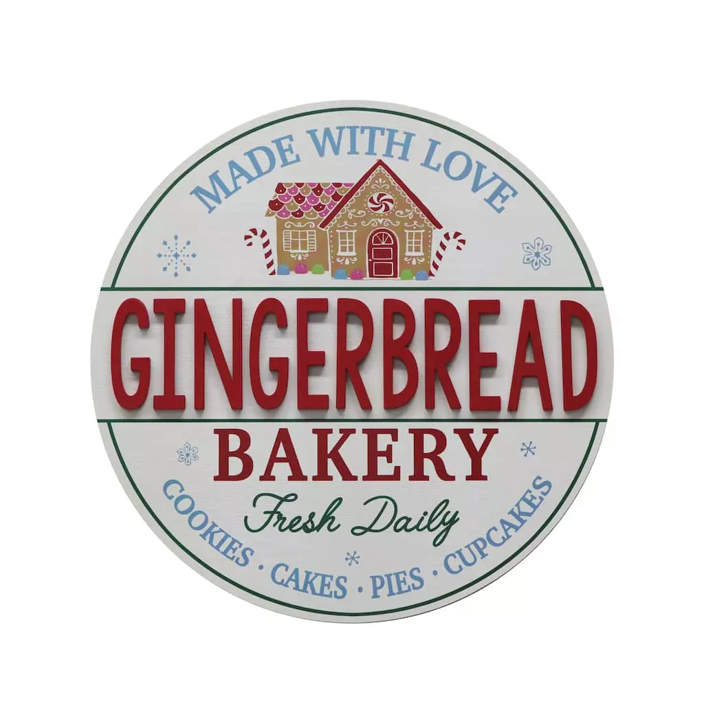 Best Sale 🧨 Gingerbread Bakery Wall Sign by Ashland® ⌛ 3 Best Sale 🧨 Gingerbread Bakery Wall Sign by Ashland® ⌛
