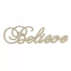 Best Pirce 👍 25" Glittery Believe Tabletop Sign by Ashland® 🎁