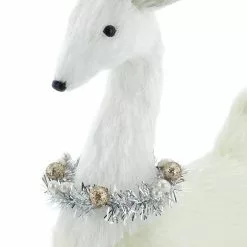 Promo ๐ 20.5" White Standing Deer with Tinsel Wreath Tabletop Figure by Ashland® โ๏ธ 7 Promo ๐ 20.5" White Standing Deer with Tinsel Wreath Tabletop Figure by Ashland® โ๏ธ -Ashland Online Store 10700887 3