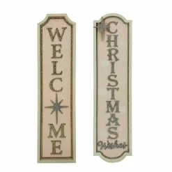 Promo 😍 Assorted Sparkly Christmas Wall Sign by Ashland® 😉
