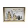 Best Sale ⌛ Treetops Glisten Tabletop Sign by Ashland® ❤️
