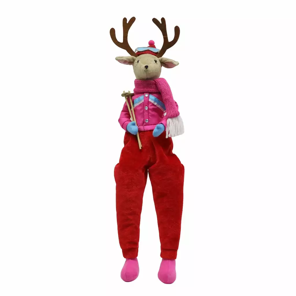 Outlet โค๏ธ Assorted 23.5" โญ Christmas Sitter Deer Tabletop Accent by Ashland® ๐ 5 Outlet โค๏ธ Assorted 23.5" โญ Christmas Sitter Deer Tabletop Accent by Ashland® ๐ - Image 3