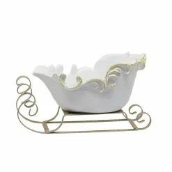 Promo 🤩 12.5" White Sleigh Decoration by Ashland® ✨