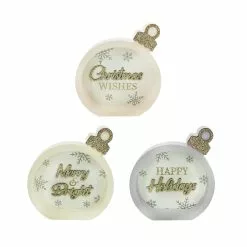 Discount ✔️ Assorted 7" Round Ornament Tabletop Sign by Ashland® ✨