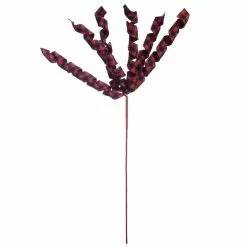 Promo ❤️ Red & Black Plaid Spiral Ribbon Spray by Ashland® 🌟