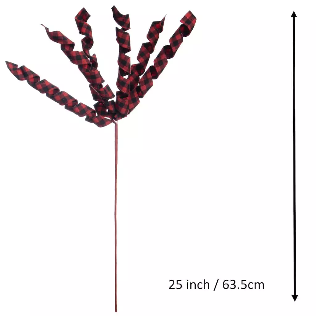 Promo โค๏ธ Red & Black Plaid Spiral Ribbon Spray by Ashland® ๐ 5 Promo โค๏ธ Red & Black Plaid Spiral Ribbon Spray by Ashland® ๐ - Image 3