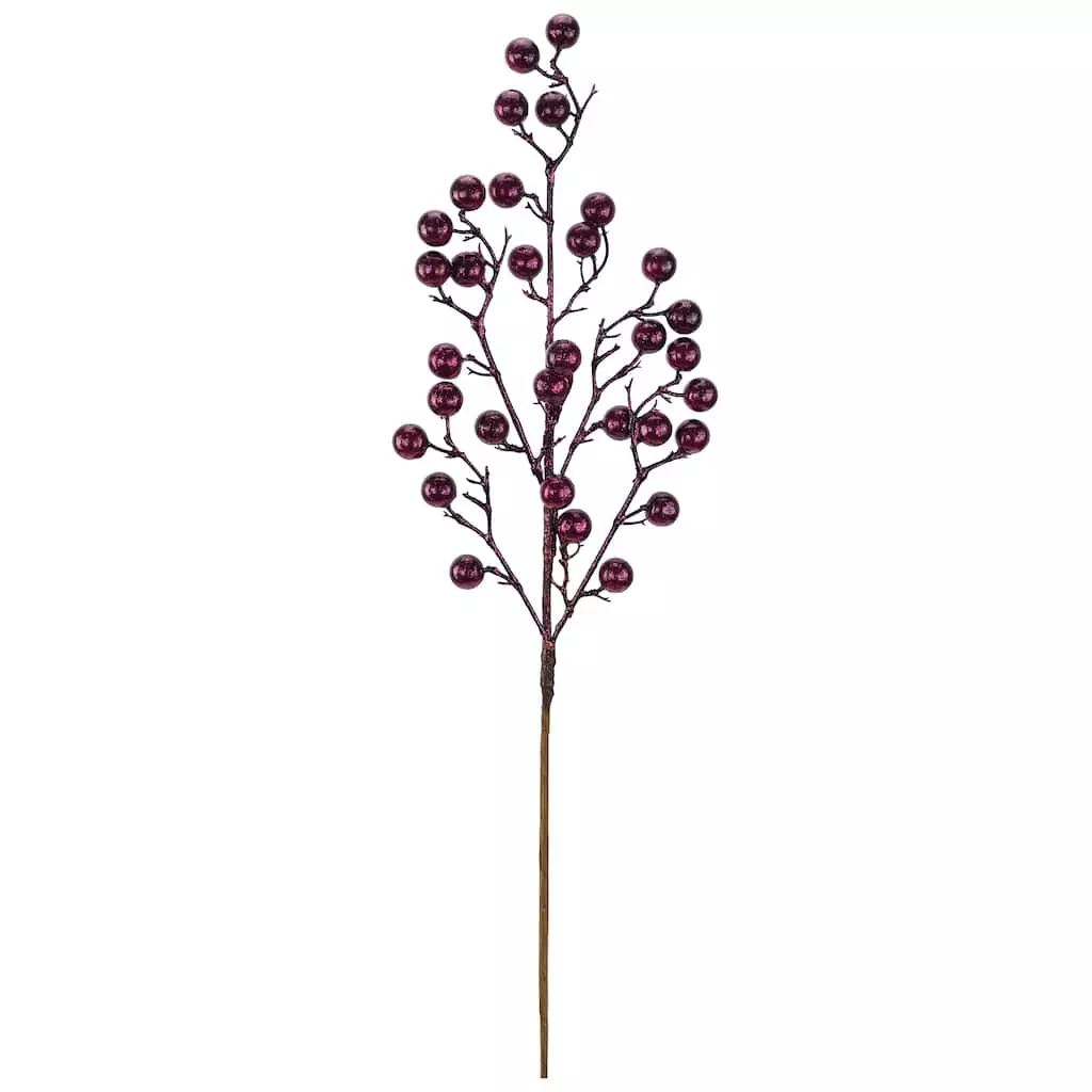 Buy ๐ Glittery Purple Berry Stem by Ashland® ๐ 3 Buy ๐ Glittery Purple Berry Stem by Ashland® ๐