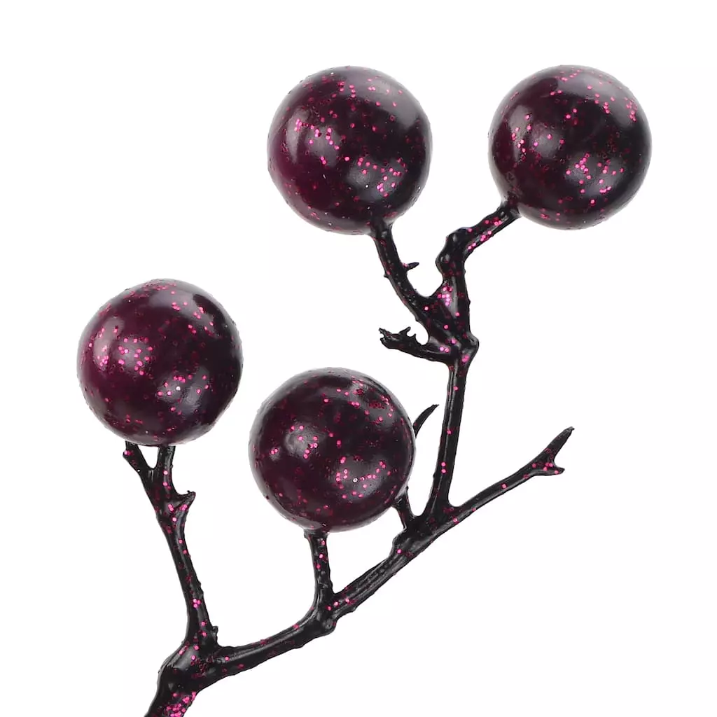 Buy ๐ Glittery Purple Berry Stem by Ashland® ๐ 4 Buy ๐ Glittery Purple Berry Stem by Ashland® ๐ - Image 2