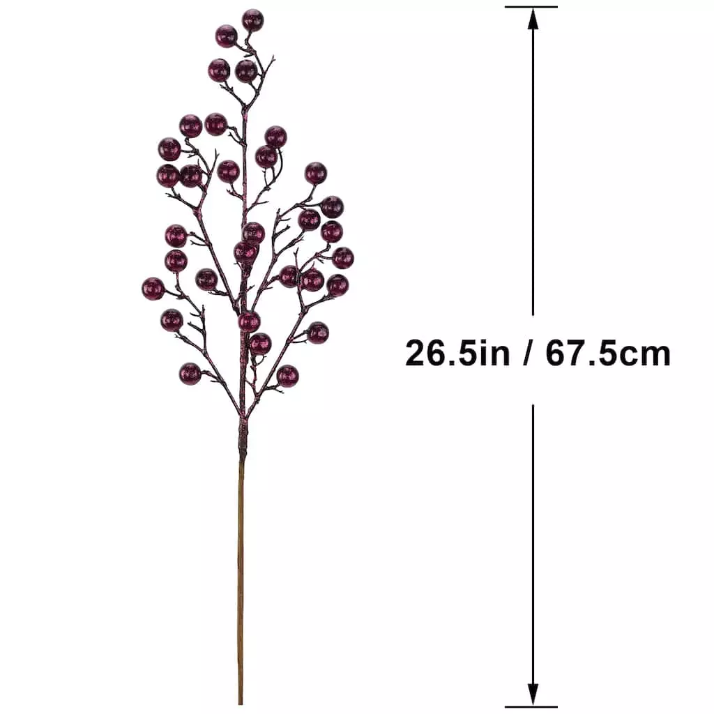 Buy ๐ Glittery Purple Berry Stem by Ashland® ๐ 5 Buy ๐ Glittery Purple Berry Stem by Ashland® ๐ - Image 3