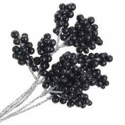 Cheapest 🎁 Black Berry & Silver Glitter Micro Berry Stem by Ashland® ✨ -Ashland Online Store 10700986 2