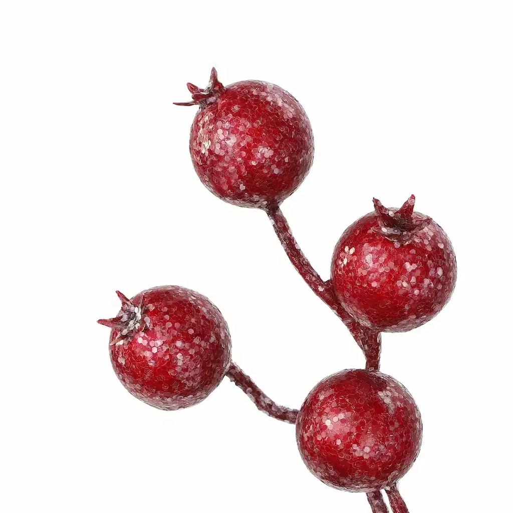 Budget ❤️ Iced Red Rose Berry Stem by Ashland® 🤩 4 Budget ❤️ Iced Red Rose Berry Stem by Ashland® 🤩 - Image 2