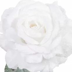 Cheap ✨ Snow Covered White Rose Stem by Ashland® 🔔 -Ashland Online Store 10701034 2
