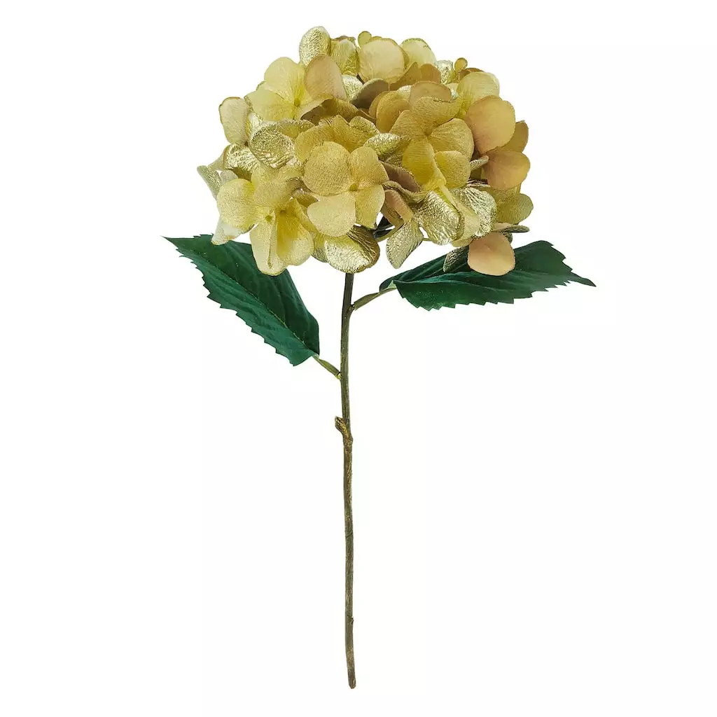 Coupon ๐ Gold Metallic Hydrangea Stem by Ashland® ๐ 3 Coupon ๐ Gold Metallic Hydrangea Stem by Ashland® ๐