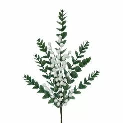 Budget 👏 White Berry & Eucalyptus Leaf Stem by Ashland® 👏 -Ashland Online Store 10701064 2