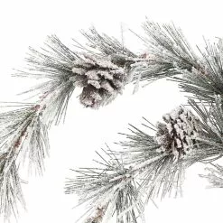 Budget ⌛ Flocked Hanging Pine & Pinecone Stem by Ashland® 🤩 -Ashland Online Store 10701068 2