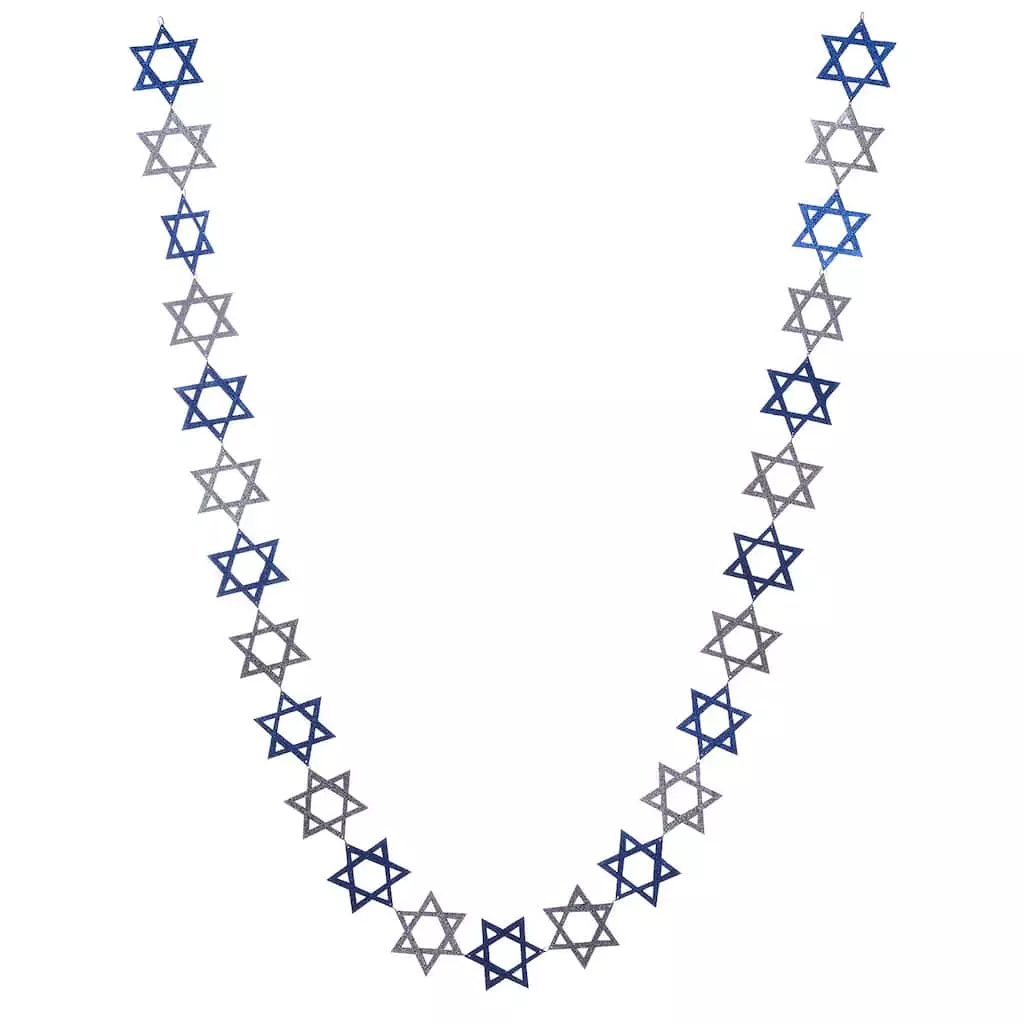 Promo โ 8ft. Star of David Garland by Ashland® ๐งจ 4 Promo โ 8ft. Star of David Garland by Ashland® ๐งจ - Image 2