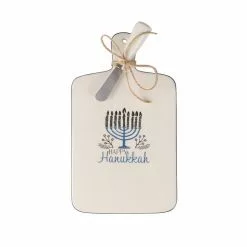 Buy 👏 Hanukkah Cheese Board & Knife Set by Ashland® ⭐
