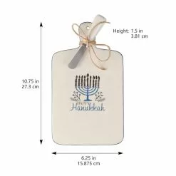 Buy 👏 Hanukkah Cheese Board & Knife Set by Ashland® ⭐ -Ashland Online Store 10701074 4