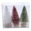Top 10 ✨ Red, Green & White Flocked Potted Mini Tree Set by Ashland® 🎁 Christmas ❤️ -Ashland Online Store 10701082 1