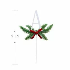 Discount ❤️ Christmas Pine Sprig Letter A Pick by Ashland® ⌛ -Ashland Online Store 10701091 3