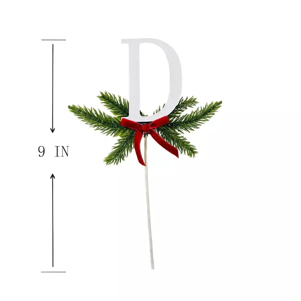 Coupon 🥰 Christmas Pine Sprig Letter D Pick by Ashland® ❤️ 5 Coupon 🥰 Christmas Pine Sprig Letter D Pick by Ashland® ❤️ - Image 3