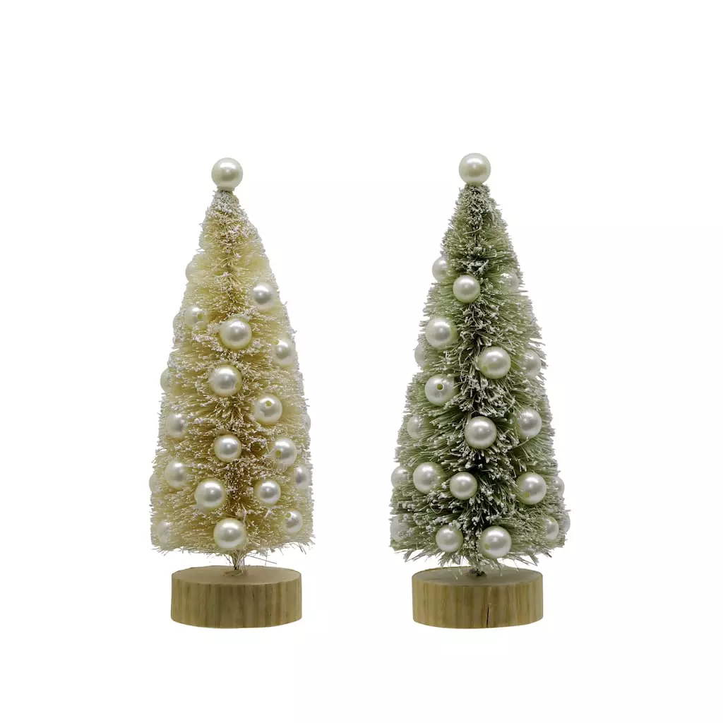 Discount ⌛ Assorted 8" Pearl ❄ Christmas Tree Decoration by Ashland® ⌛ 3 Discount ⌛ Assorted 8" Pearl ❄ Christmas Tree Decoration by Ashland® ⌛