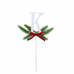 Best reviews of 🔔 Christmas Pine Sprig Letter K Pick by Ashland® 🔥