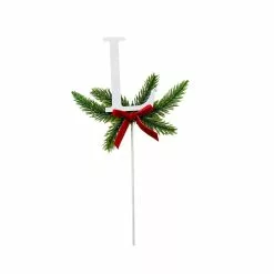 Hot Sale ๐คฉ Christmas Pine Sprig Letter L Pick by Ashland® ๐