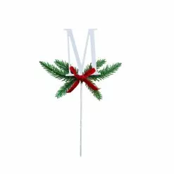 Best deal 👍 Christmas Pine Sprig Letter M Pick by Ashland® ✨