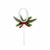 Promo 👍 Christmas Pine Sprig Letter O Pick by Ashland® 🥰