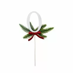 Promo ๐ Christmas Pine Sprig Letter O Pick by Ashland® ๐ฅฐ