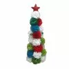 New 🌟 15.7" Multicolor Pom-Pom Tabletop Christmas Tree by Ashland® 🔔 -Ashland Online Store 10701134 1