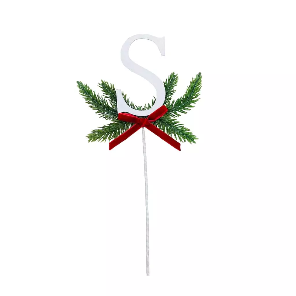 Cheapest ๐ฅ Christmas Pine Sprig Letter S Pick by Ashland® ๐ 3 Cheapest ๐ฅ Christmas Pine Sprig Letter S Pick by Ashland® ๐