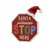 Buy ⌛ 8.5" Santa Stop Here Tabletop Sign by Ashland® 🔔