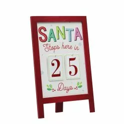 Flash Sale 👏 18.5" Santa Stop Here Countdown Decoration by Ashland® 🎁 -Ashland Online Store 10701174 2