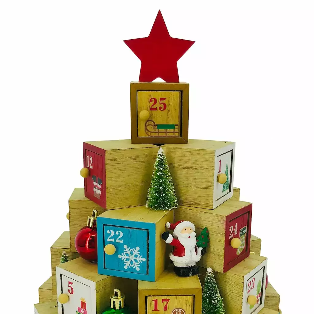 Cheapest ⭐ 12" ⭐ Christmas Countdown Decoration by Ashland® ✨ 4 Cheapest ⭐ 12" ⭐ Christmas Countdown Decoration by Ashland® ✨ - Image 2