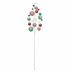 Top 10 ⭐ Red, Green & White Mini Ball Ornament Spray by Ashland® 🔔