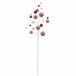 Coupon ๐ Red & White Mini Ball Ornament Spray by Ashland® โค๏ธ