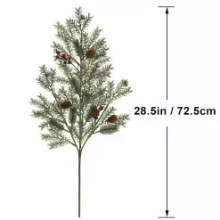 Buy ⌛ Sage Angel Pine Leaf, Berry & Pinecone Stem by Ashland® ⭐ -Ashland Online Store 10701269 3