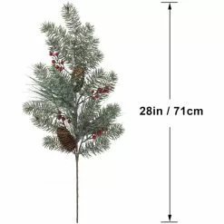 Best deal 🔥 Iced Pine Leaf, Pinecone & Berry Stem by Ashland® 😍 -Ashland Online Store 10701271 3