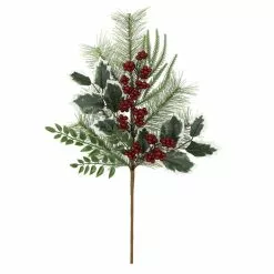 Promo 🥰 Pine Leaf Stem with Holly Berries by Ashland® ⌛