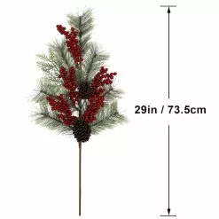 Top 10 ✨ Cashmere Pine with Red Berries Stem by Ashland® ⌛ -Ashland Online Store 10701304 3