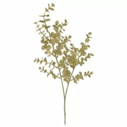 Deals 👏 Glittery Gold Eucalyptus Stem by Ashland® ⭐ -Ashland Online Store 10701320 2
