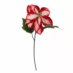 Cheapest ⭐ Red & White Poinsettia Stem by Ashland® ✨