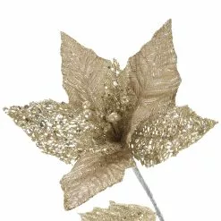Cheap 🛒 Jewel Champagne Poinsettia Stem by Ashland® ✔️ -Ashland Online Store 10701344 3
