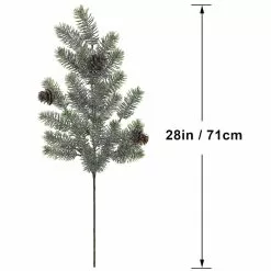 Best reviews of 🎉 Snowy Pinecone & Pine Leaf Stem by Ashland® 🎁 -Ashland Online Store 10701361 3