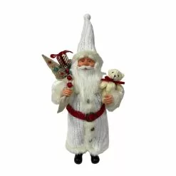 Flash Sale 😉 16" Santa with Teddy Bear Decoration by Ashland® ✔️