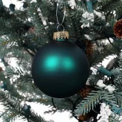 Hot Sale ⌛ 6ct. 3.1" Dark Green Glass Ball Ornaments by Ashland® 🎁 -Ashland Online Store 10701619 3
