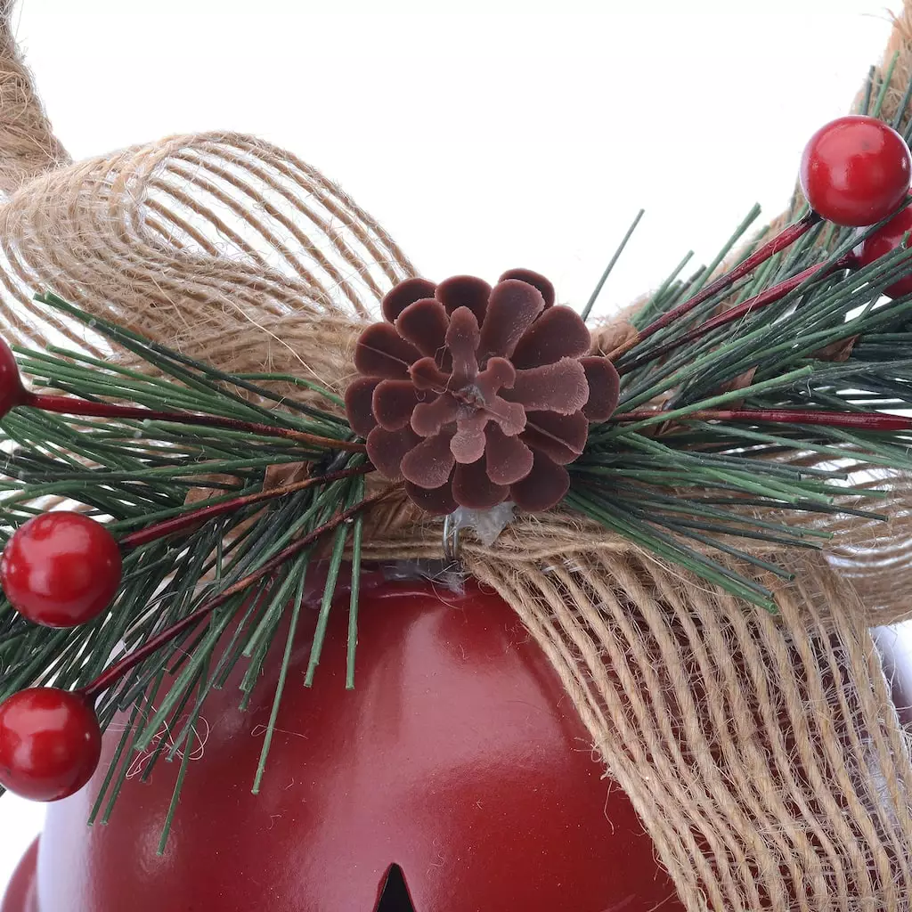 Budget ✔️ 6.5" Red Bell Hanger Decoration by Ashland® ⌛ 4 Budget ✔️ 6.5" Red Bell Hanger Decoration by Ashland® ⌛ - Image 2