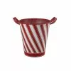 Promo ⌛ 12.5" Small Red Stripe Galvanize Bucket by Ashland® ⌛ -Ashland Online Store 10701817 1